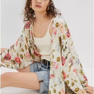 Anthropologie Marie Simmer Kimono